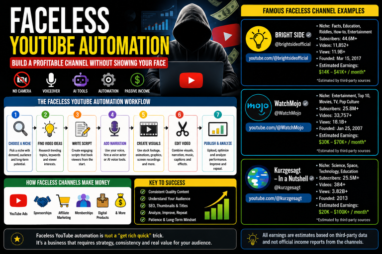 Faceless YouTube Automation:
